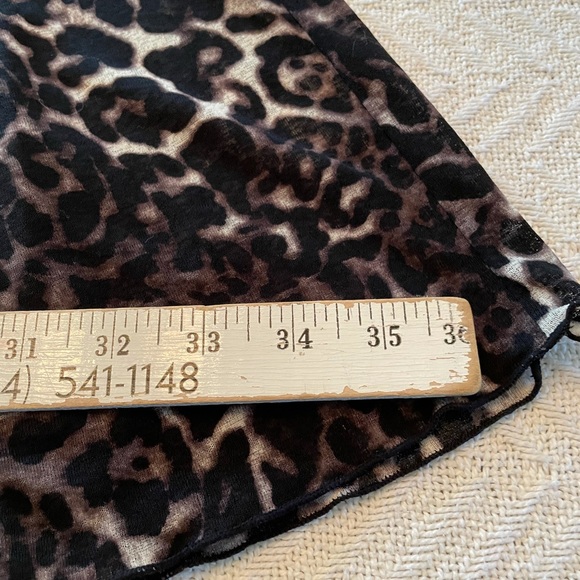 Vintage Jones New York Boho Animal Print A-Line Full Skirt Y2K: Sz:M - Picture 7 of 9